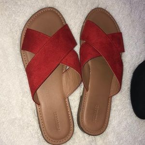 Forever 21 open toed slides/sandals